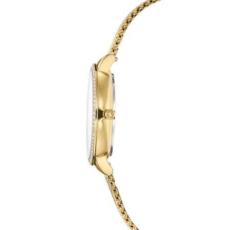 Resim Clarica Saat, İsviçre Üretimi, Metal bileklik, Altın Rengi, Altın rengi yüzey