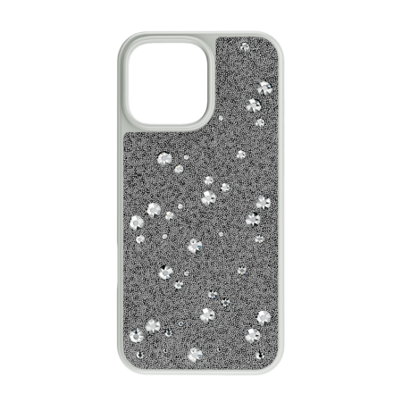 Resim High Akıllı Telefon Kılıfı, Serpiştirilmiş tasarım, iPhone® 16 Pro Max, Gümüş Rengi