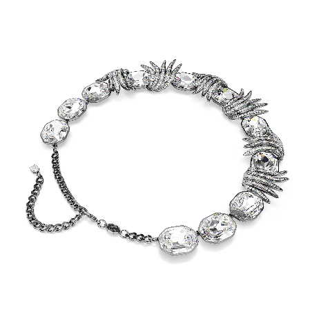 Resim The Vienna Collection Kolye, Tüy, Beyaz, Rutenyum kaplama