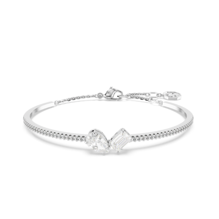 Resim Mesmera Bileklik, Karışık kesimler, Beyaz, Rodyum kaplama