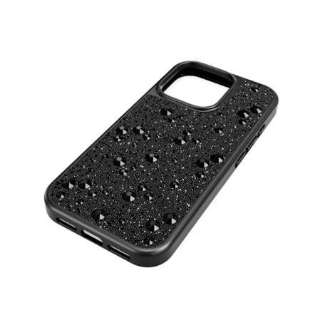 Resim High Akıllı Telefon Kılıfı, Serpiştirilmiş tasarım, iPhone® 16 Pro, Siyah