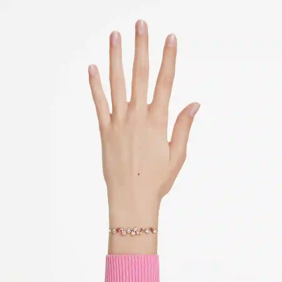 Resim Constella Bileklik, Karışık kesimler, Çok renkli, Altın rengi kaplama