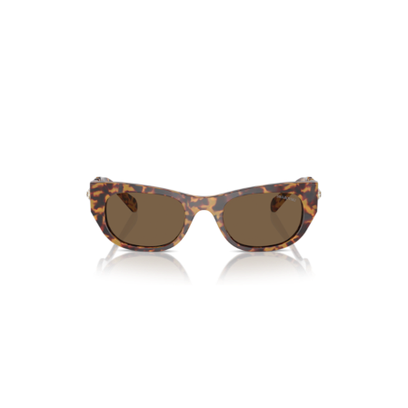 Resim Güneş Gözlüleri, Oval şekil, SK6022, Kahverengi