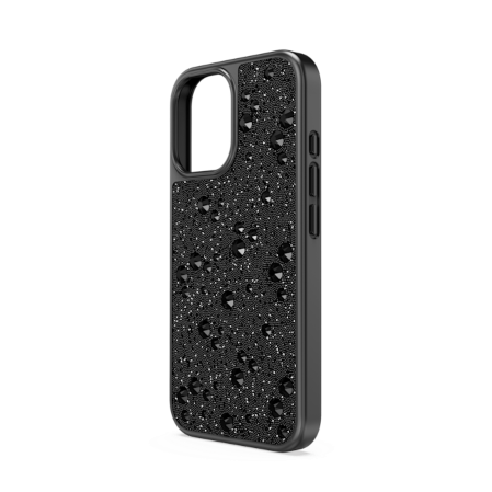 Resim High Akıllı Telefon Kılıfı, Serpiştirilmiş tasarım, iPhone® 16, Siyah