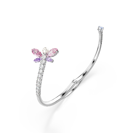 Resim Ariana Grande x Swarovski Bileklik, Karışık kesimler, Yusufçuk, Çok renkli, Rodyum kaplama