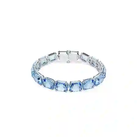 Resim Millenia Bileklik, Sekizgen kesim, Renk geçişli, Mavi, Rodyum kaplama