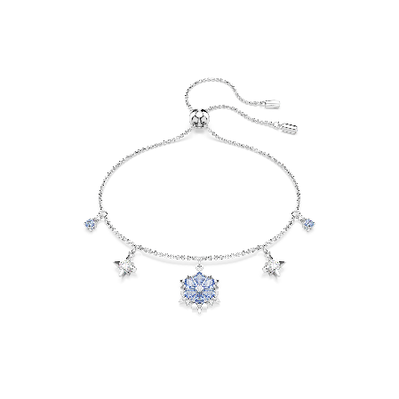 Resim Magic Bileklik, Kar tanesi, Mavi, Rodyum kaplama