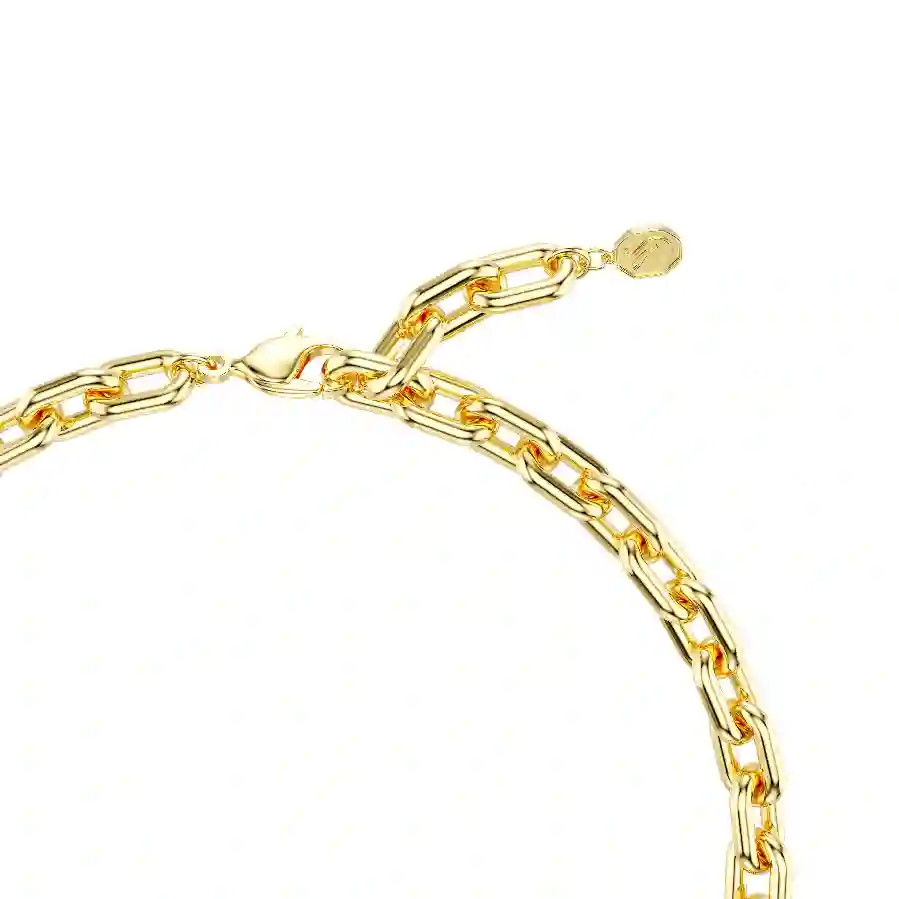 Resim Idyllia Kolye, Karışık kesimler, Çiçek, Çok renkli, Altın rengi kaplama