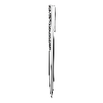 Resim Crystal Shimmer Tükenmez Kalem, Gümüş Rengi, Krom Kaplama