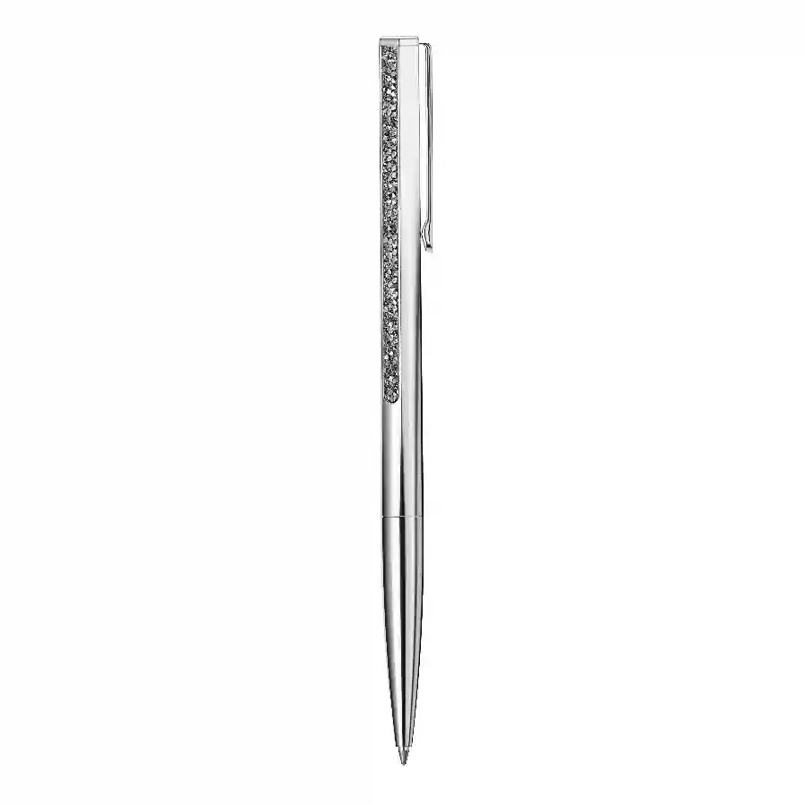 Resim Crystal Shimmer Tükenmez Kalem, Gümüş Rengi, Krom Kaplama
