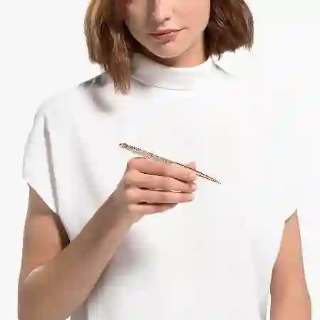 Resim Crystalline Nova Tükenmez Kalem, Rose Altın tonu, Pembe altın rengi kaplama