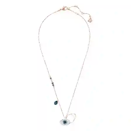 Resim Symbolica Kolye Ucu, Nazarlık, Mavi, Karışık metal yüzey