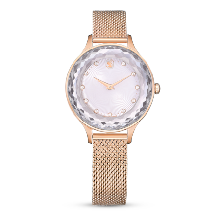 Resim Nova Saat, İsviçre Üretimi, Metal bileklik, Rose Altın tonu, Pembe altın rengi yüzey