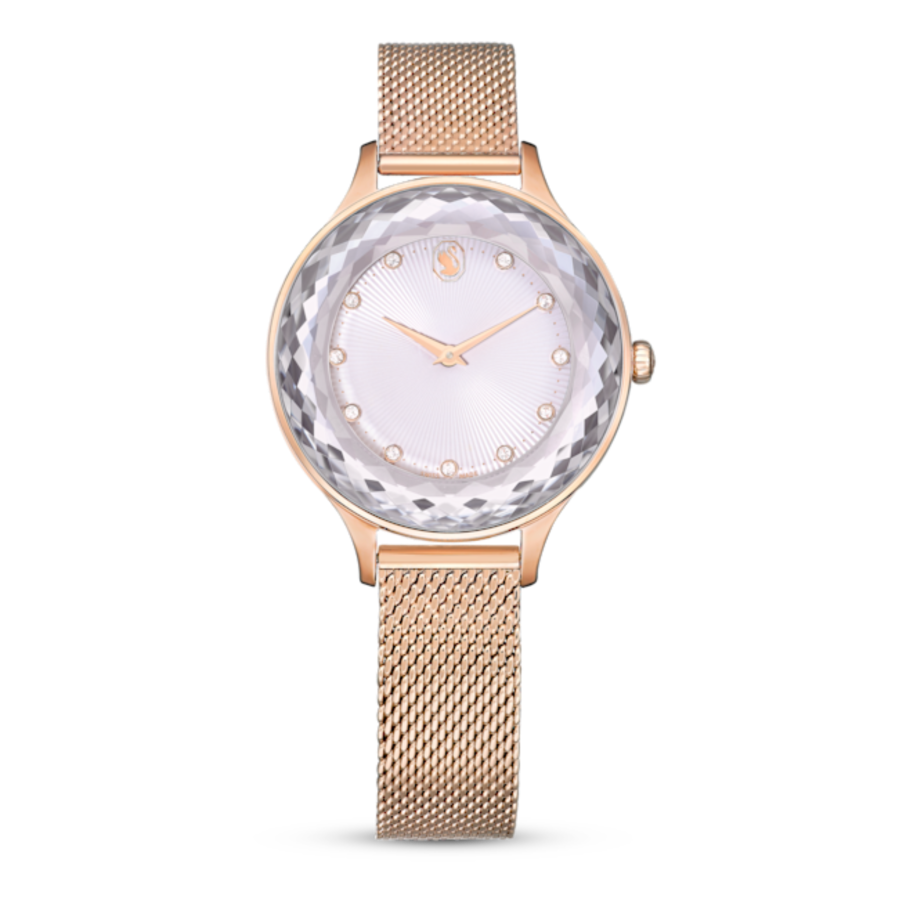 Resim Nova Saat, İsviçre Üretimi, Metal bileklik, Rose Altın tonu, Pembe altın rengi yüzey