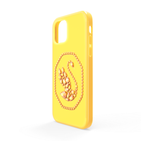 Resim Akıllı Telefon Kılıfı, Kuğu, iPhone® 12/12 Pro, Sarı