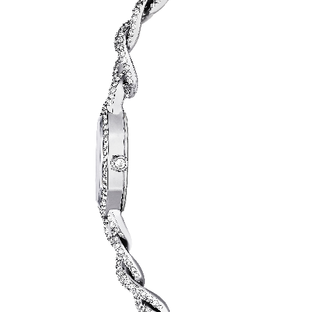 Resim Dextera Chain Saat, İsviçre Üretimi, Kristal bileklik, Gümüş Rengi, Paslanmaz çelik
