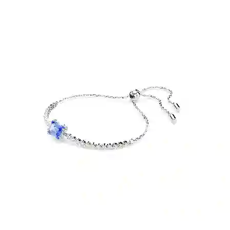 Resim Matrix Tennis Bileklik, Karışık kesimler, Mavi, Rodyum kaplama