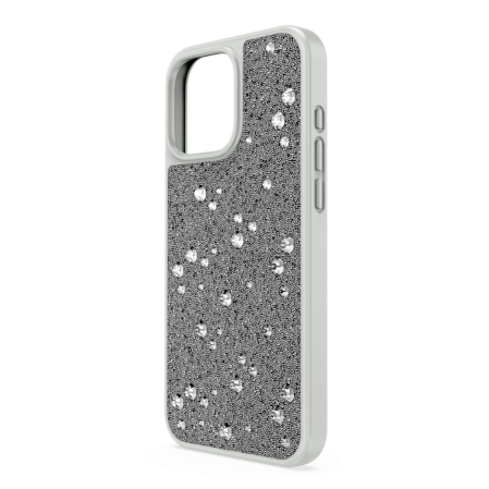 Resim High Akıllı Telefon Kılıfı, Serpiştirilmiş tasarım, iPhone® 16 Pro Max, Gümüş Rengi