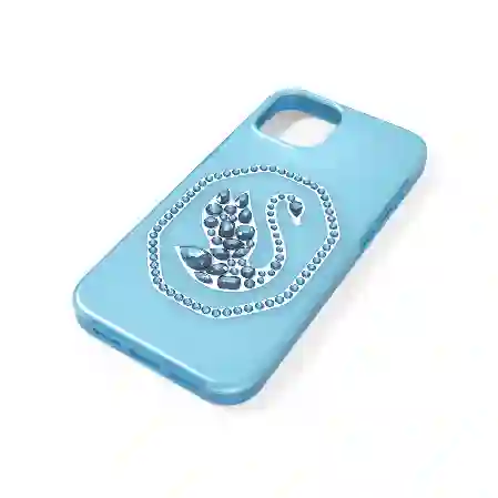 Resim Akıllı Telefon Kılıfı, Kuğu, iPhone® 13 Pro, Mavi