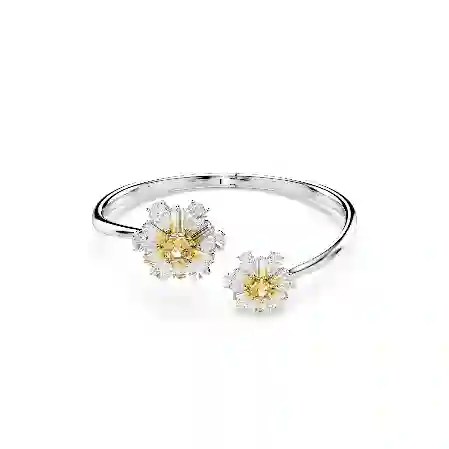 Resim Idyllia Bileklik, Çiçek, Sarı, Rodyum kaplama