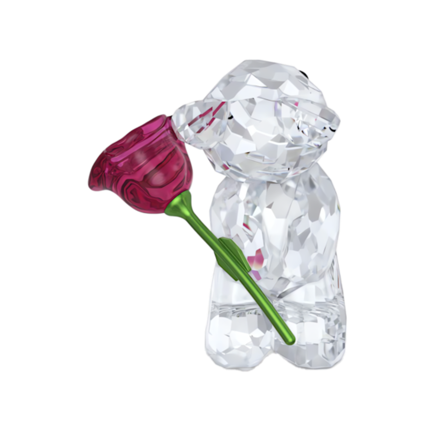 Resim Kris Ayıcık Sevgili Dolu Bir Gül