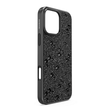 Resim High Akıllı Telefon Kılıfı, Serpiştirilmiş tasarım, iPhone® 16 Pro Max, Siyah