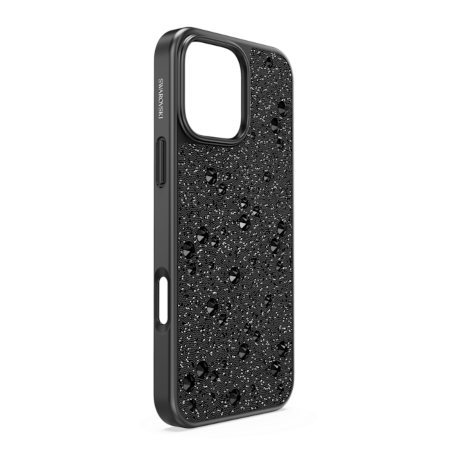 Resim High Akıllı Telefon Kılıfı, Serpiştirilmiş tasarım, iPhone® 16 Pro Max, Siyah