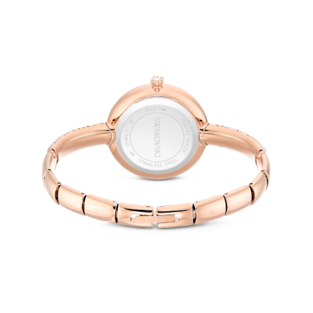 Resim Sublima bangle Saat, İsviçre Üretimi, Metal bileklik, Rose Altın tonu, Pembe altın rengi yüzey