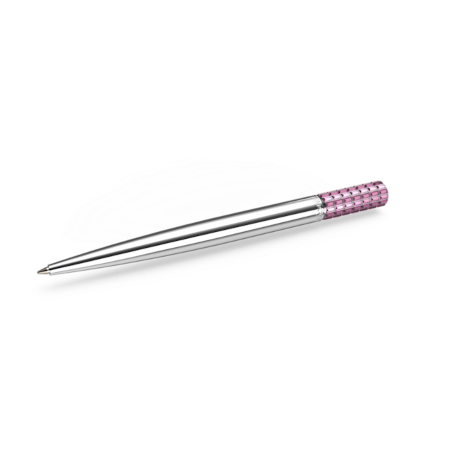 Resim Tükenmez Kalem, Pembe, Krom Kaplama