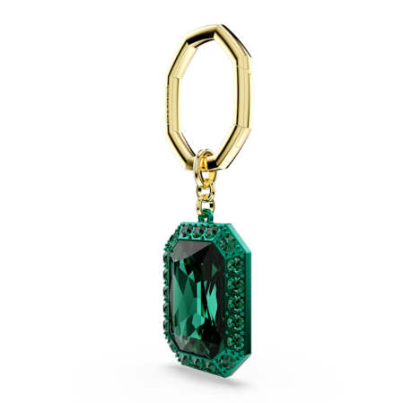 Resim Anahtarlık, Sekizgen kesim, Yeşil, Karışık metal yüzey