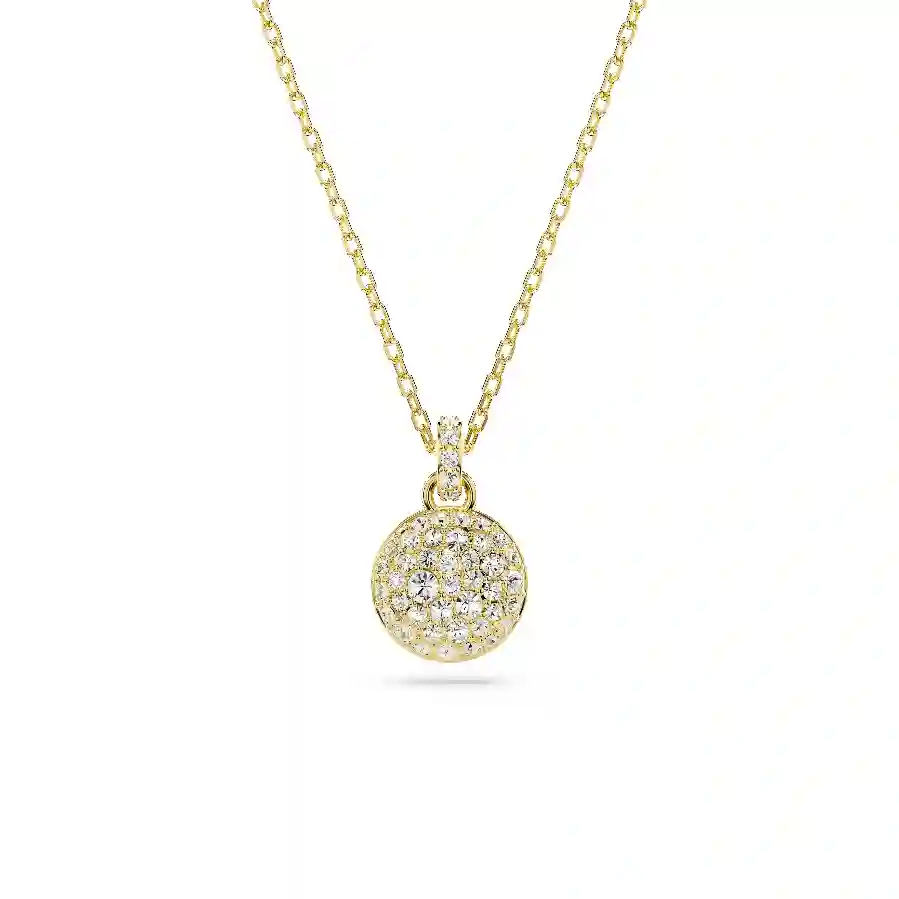 Resim Meteora Kolye, Beyaz, Altın rengi kaplama