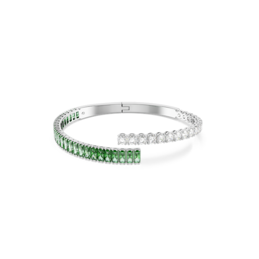 Resim Matrix Bileklik, Karışık kesimler, Yeşil, Rodyum kaplama