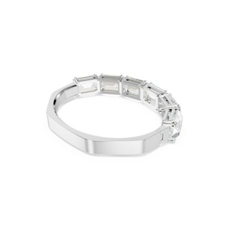 Resim Millenia Bileklik, Sekizgen kesim, Beyaz, Rodyum kaplama