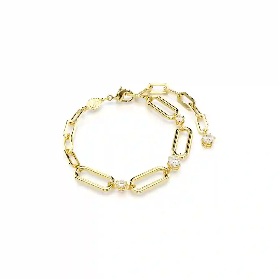 Resim Constella Bileklik, Beyaz, Altın rengi kaplama