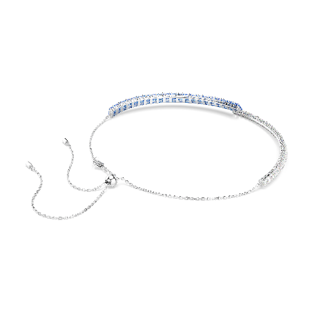 Resim Matrix Gerdanlık, Karışık kesimler, Mavi, Rodyum kaplama