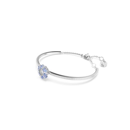 Resim Idyllia Bileklik, Çiçek, Mavi, Rodyum kaplama