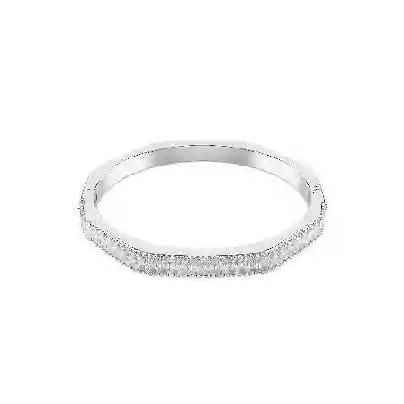 Resim Matrix Bileklik, Baget kesim, Sekizgen şekil, Beyaz, Rodyum kaplama