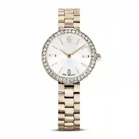 Resim Certa Saat, İsviçre Üretimi, Metal bileklik, Altın Rengi, Şampanya altın rengi yüzeyi