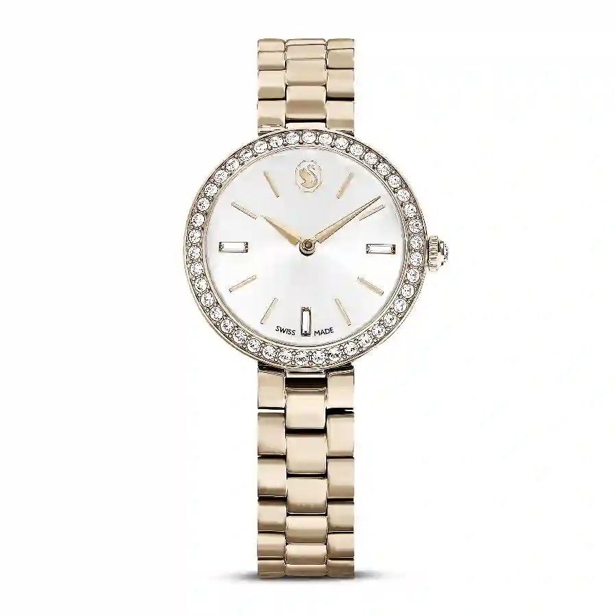 Resim Certa Saat, İsviçre Üretimi, Metal bileklik, Altın Rengi, Şampanya altın rengi yüzeyi