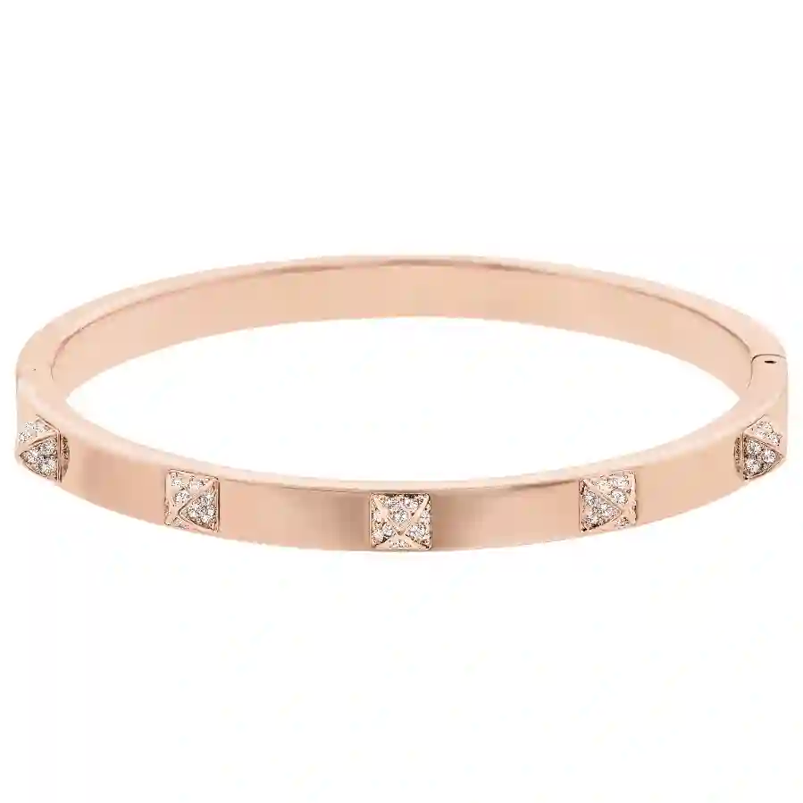 Resim Tactic Bileklik, Beyaz, Pembe altın rengi yüzey