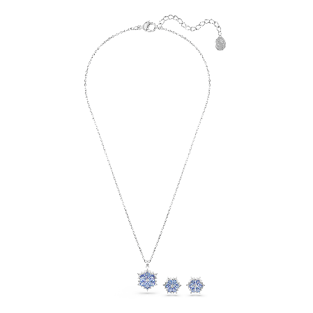 Resim Magic Set, Kar tanesi, Mavi, Rodyum kaplama