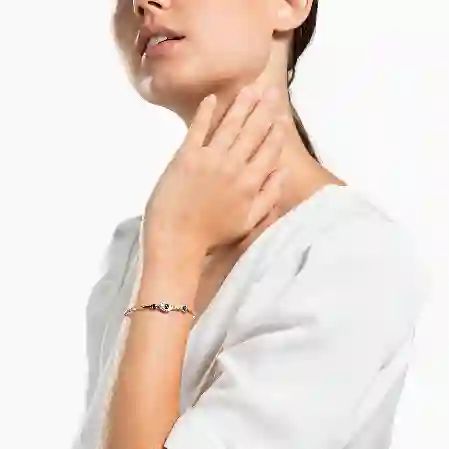 Resim Symbolica Bileklik, Nazarlık, Mavi, Karışık metal yüzey