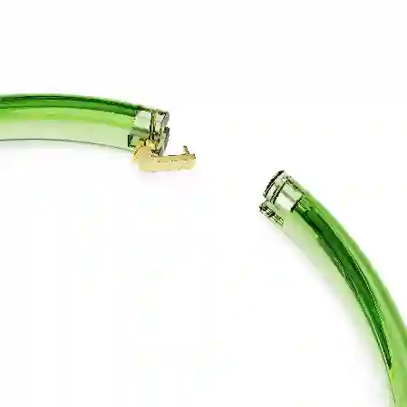 Resim Gerdanlık, Karışık kesimler, Yeşil, Altın rengi kaplama