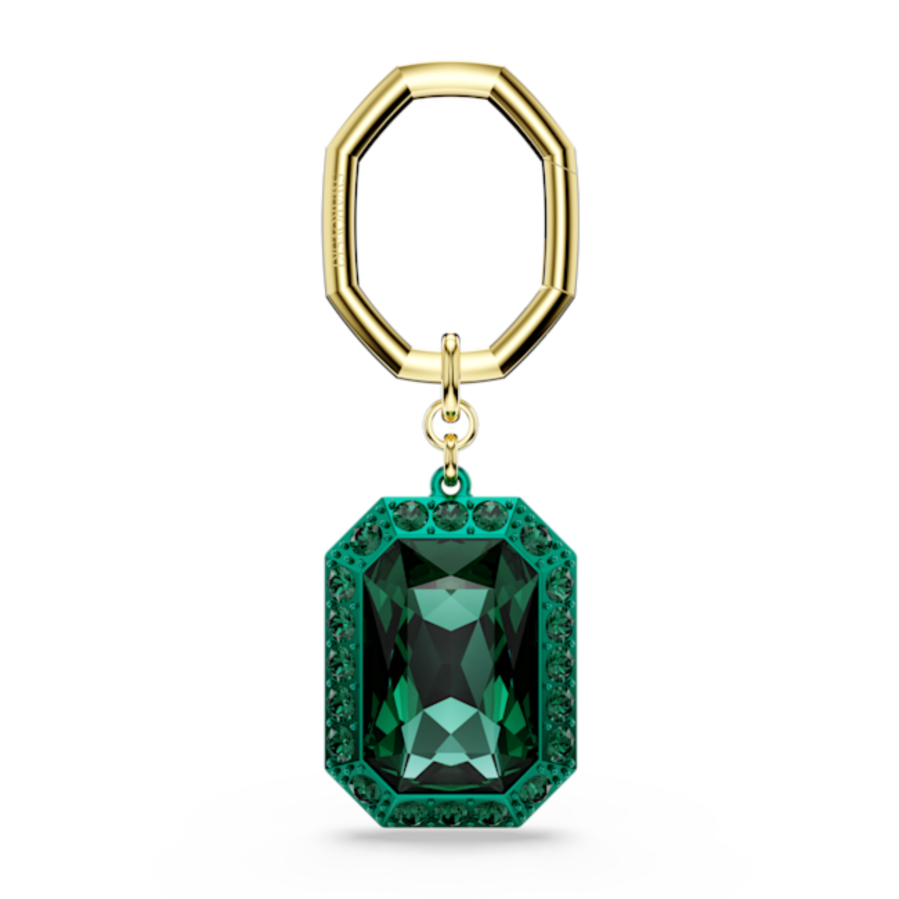 Resim Anahtarlık, Sekizgen kesim, Yeşil, Karışık metal yüzey