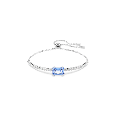 Resim Matrix Tennis Bileklik, Karışık kesimler, Mavi, Rodyum kaplama