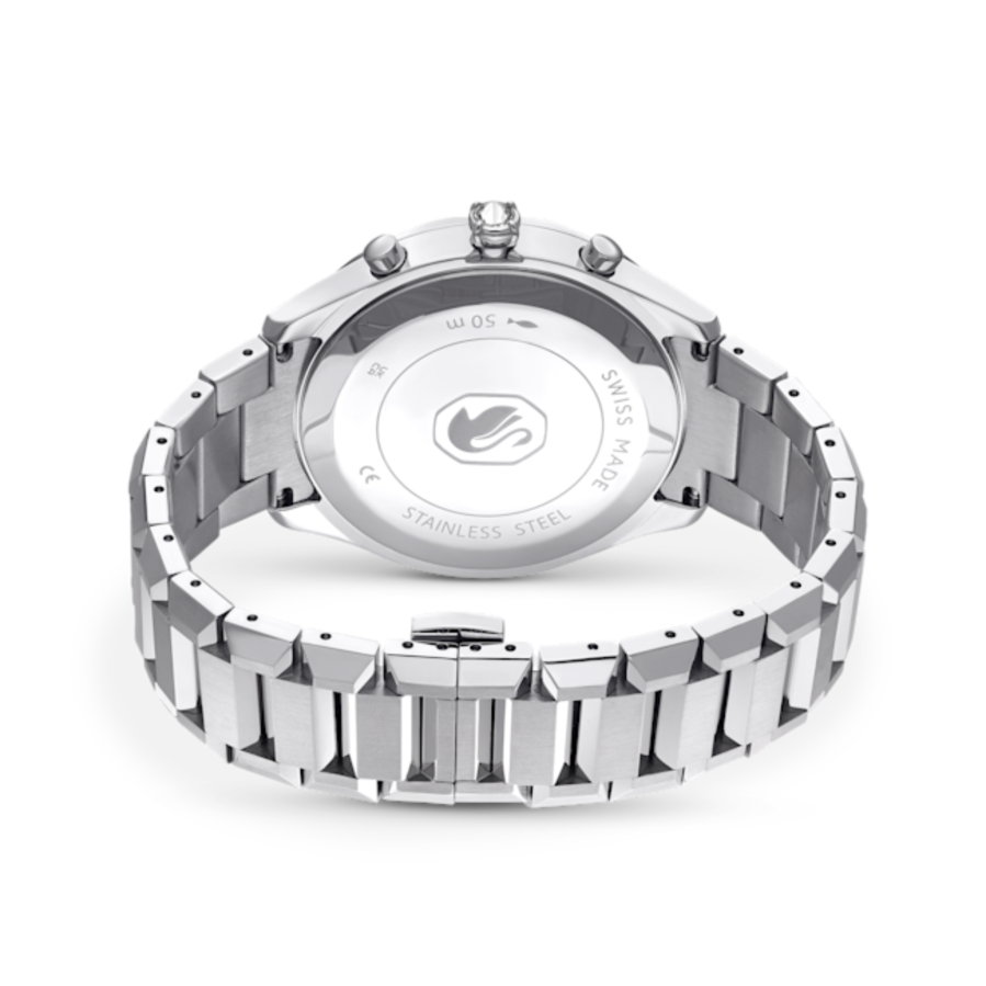 Resim Saat, 39 mm, İsviçre Üretimi, Metal bileklik, Gümüş Rengi, Paslanmaz çelik