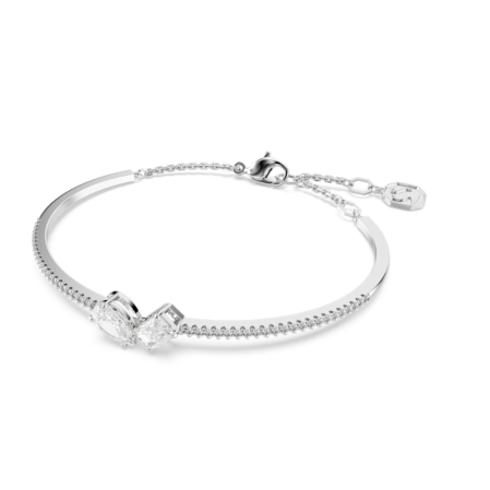 Resim Mesmera Bileklik, Karışık kesimler, Beyaz, Rodyum kaplama