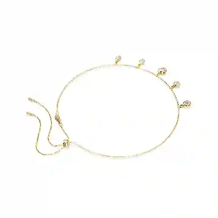 Resim Imber Kolye, Karışık kesimler, Beyaz, Altın rengi kaplama