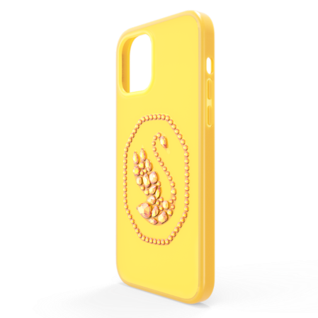 Resim Akıllı Telefon Kılıfı, Kuğu, iPhone® 12 Pro Max, Sarı