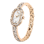 Resim Dextera Bangle Saat, İsviçre Üretimi, Metal bileklik, Rose Altın tonu, Pembe altın rengi yüzey